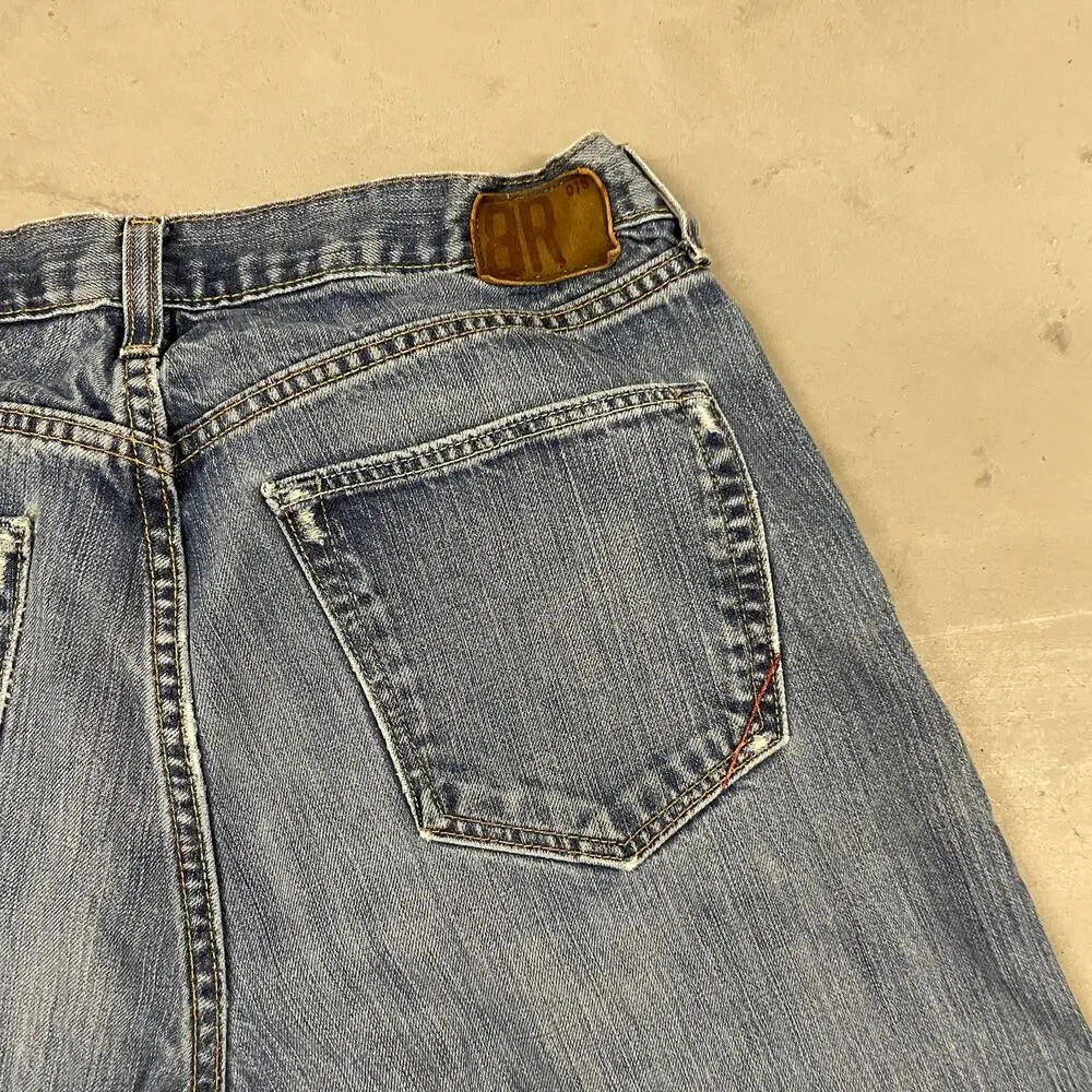 Y2k loose fit banana republic jeans 33x32